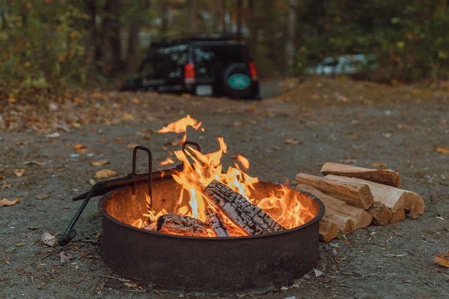 camp-fire