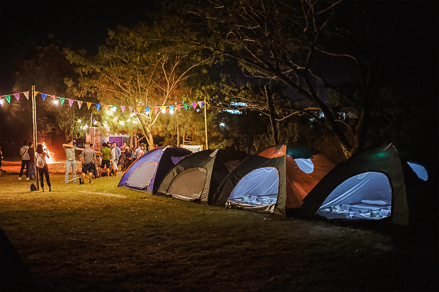 Affordable family experience into camping